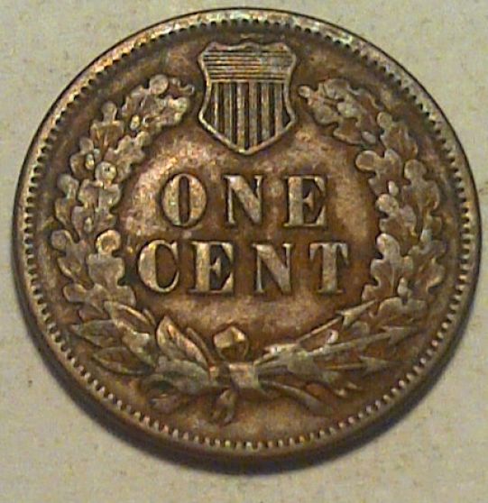 Interesting-1888-Indian-Head-Cent-...-Late-Die-State